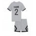 Billige Paris Saint-Germain Achraf Hakimi #2 Bortetrøye Barn 2022-23 Kortermet (+ korte bukser)